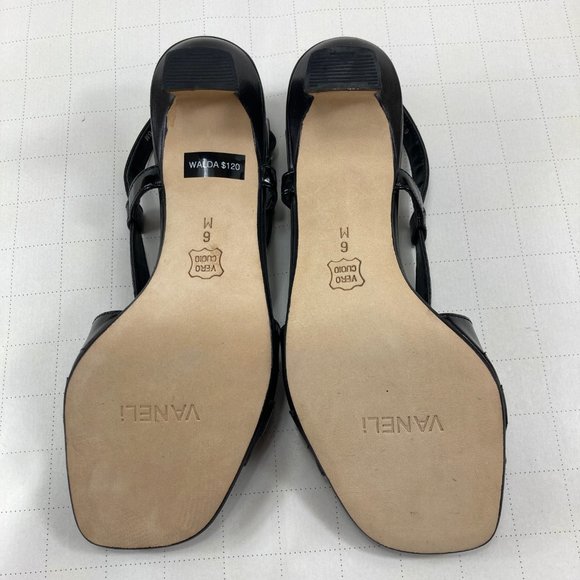 Van Eli Black Heels Women's Size 6 - Picture 8 of 12